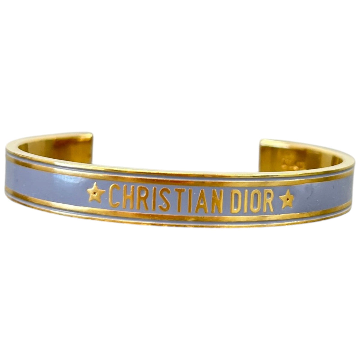 Women's Code Bangle Bracelet Gold - Photo 1