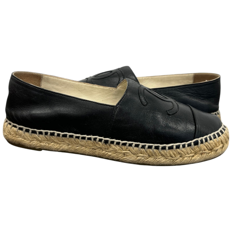 Women's Cc Logo Espadrilles Black Size EU 36.5 / UK 3.5