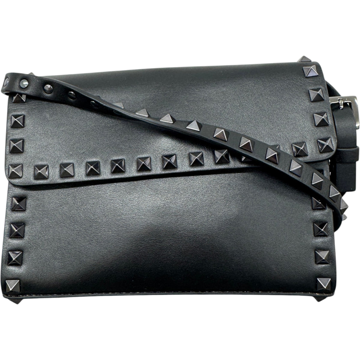 Women's Rockstud Crossbody Bag Black - Photo 1
