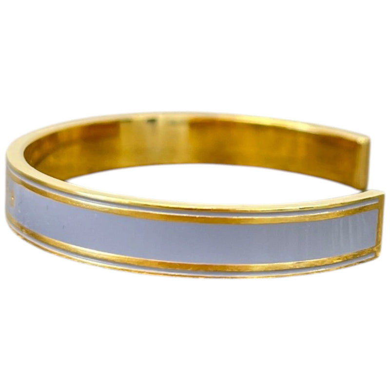 Women's Code Bangle Bracelet Gold