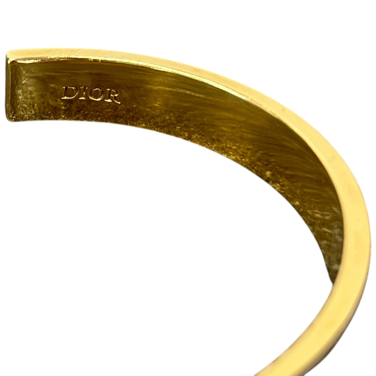 Women's Code Bangle Bracelet Gold - Photo 5