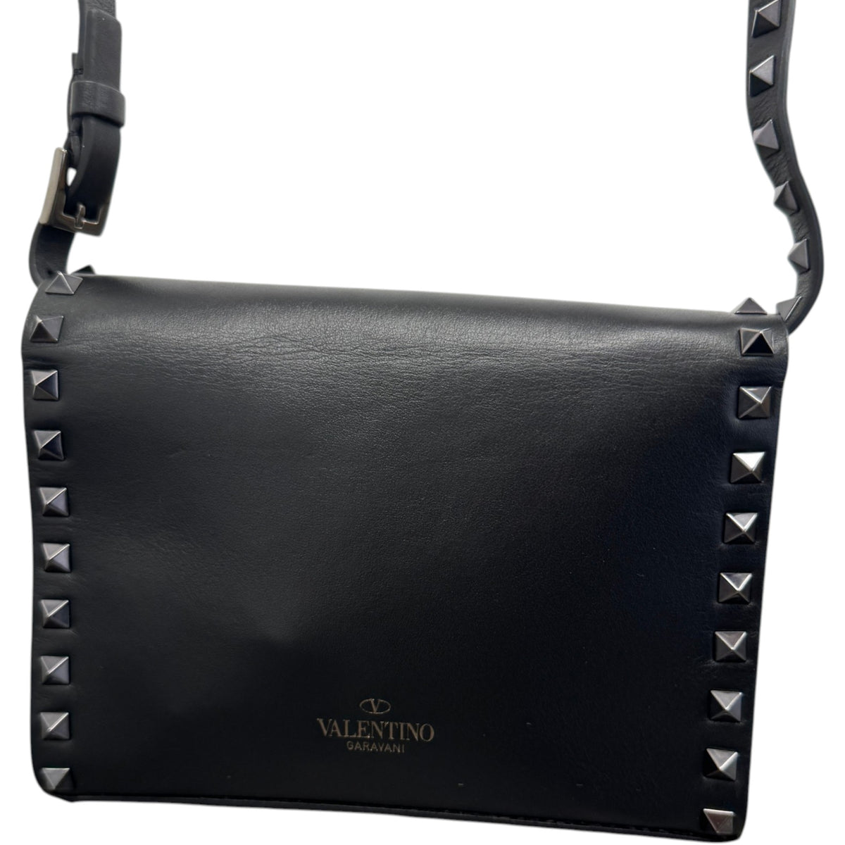 Women's Rockstud Crossbody Bag Black - Photo 6