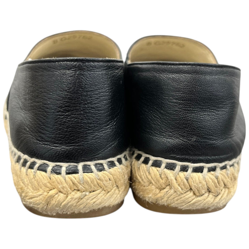 Women's Cc Logo Espadrilles Black Size EU 36.5 / UK 3.5
