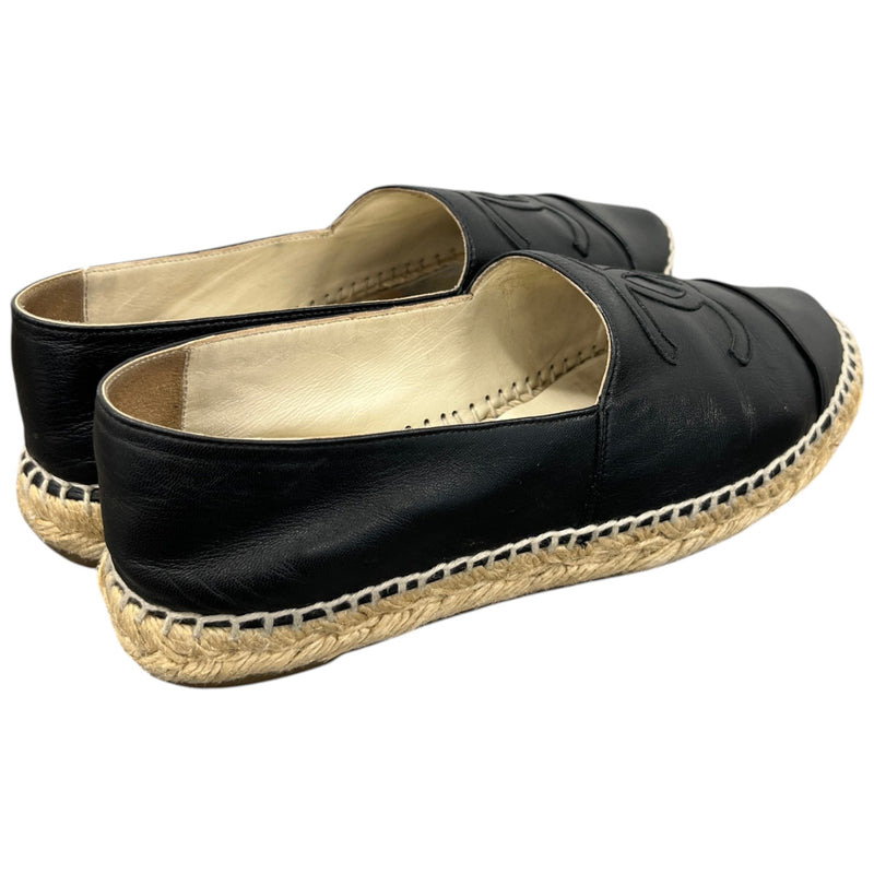 Women's Cc Logo Espadrilles Black Size EU 36.5 / UK 3.5