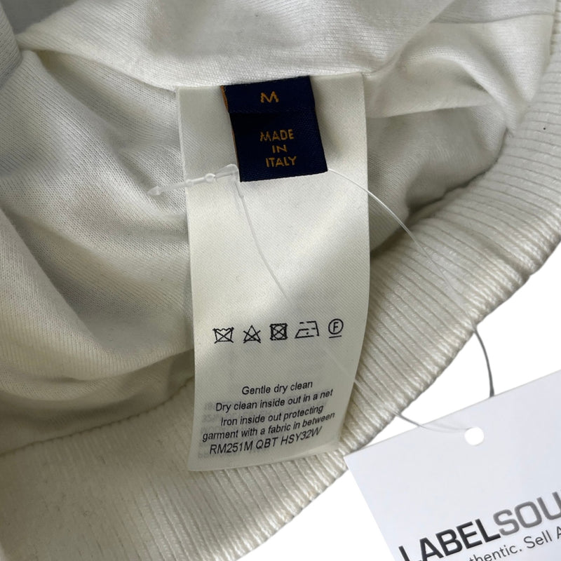 Men's Damoflage Snow Fleece Blouson Jacket Grey Size M