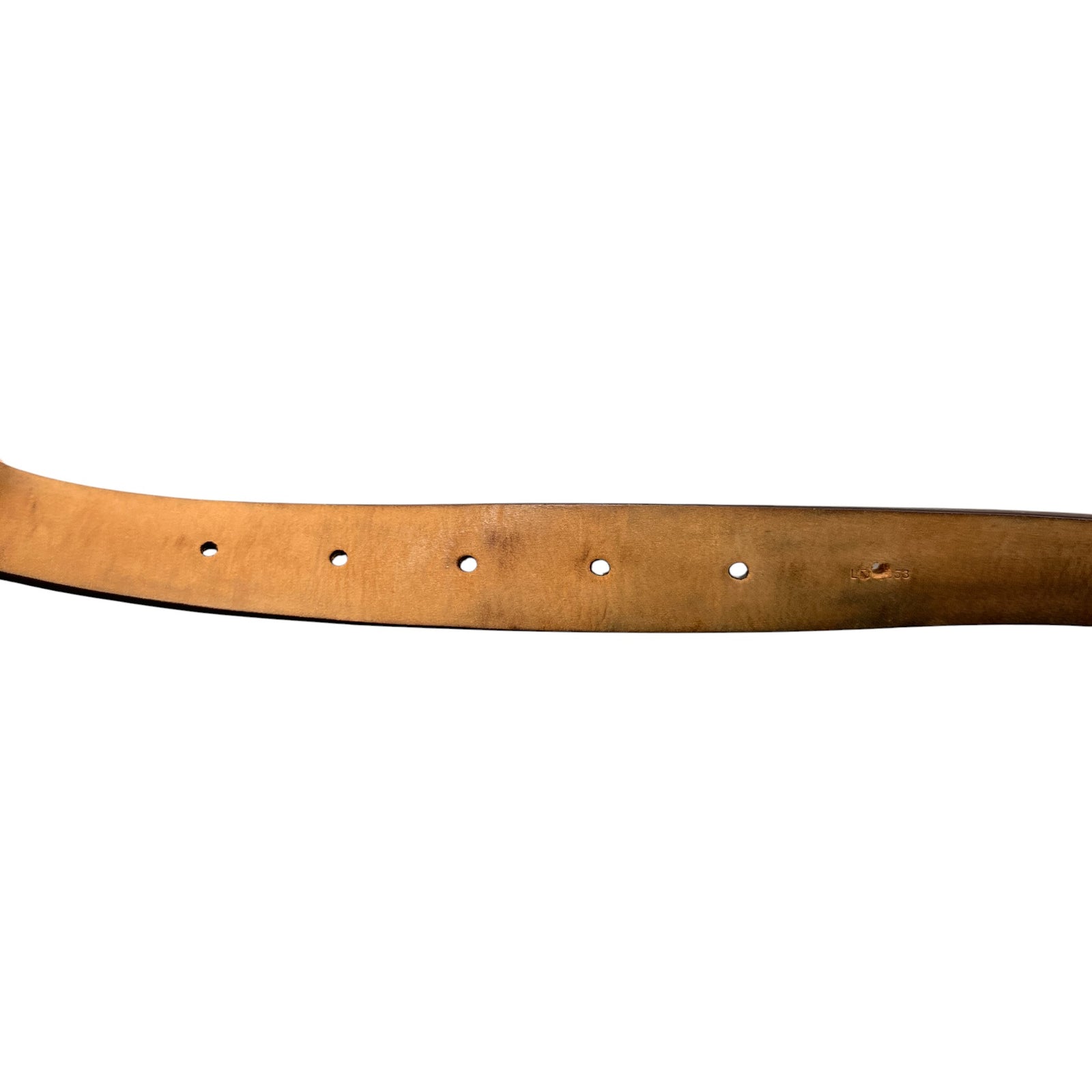 Women's Monogram Ceinture Carree Belt Brown Size Waist 34" - Photo 6