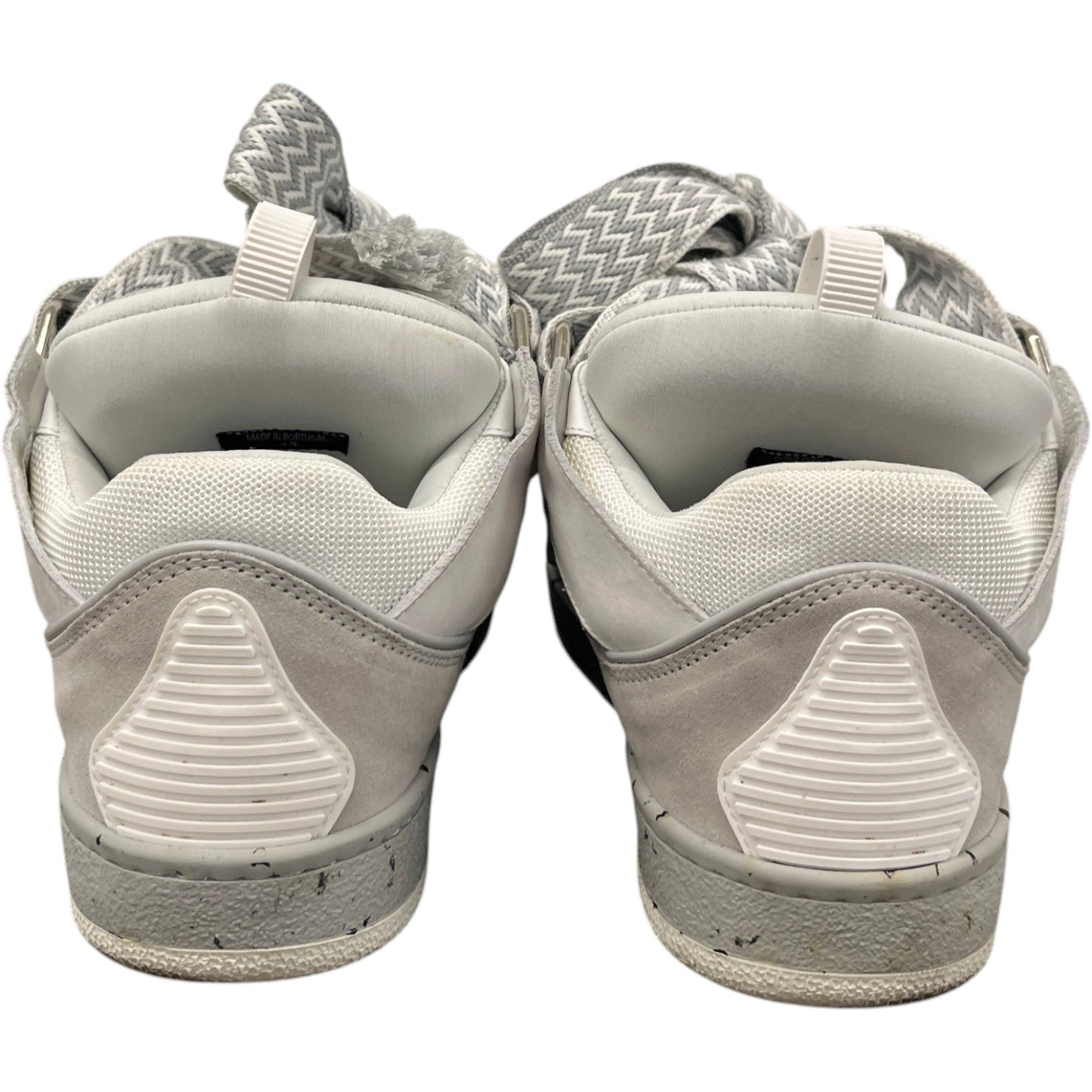 Men's Oversized Curb Low Trainers Grey Size EU 43 / UK 9 - Photo 6