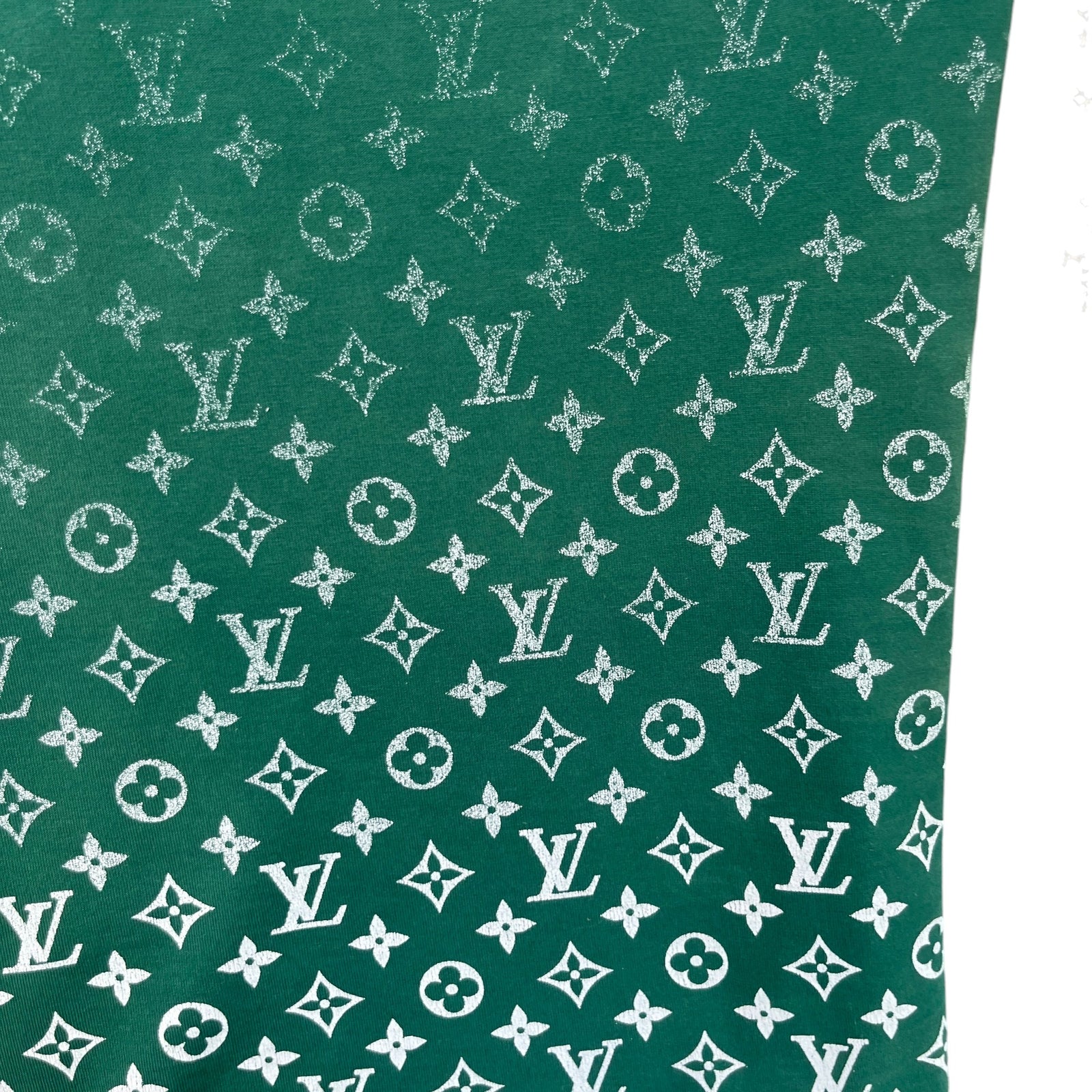 Men's Monogram Gradient T-Shirt Green Size XL - Photo 6