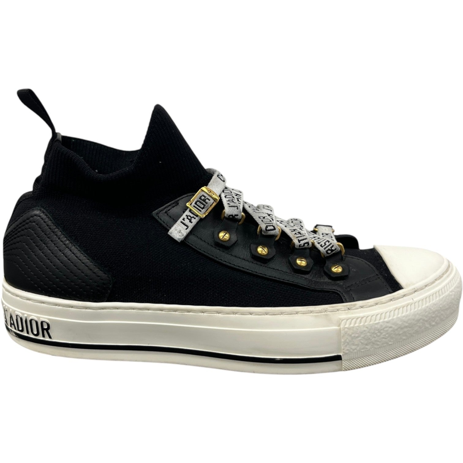 Women's Walk'N'Dior High Trainers Black Size EU 36 / UK 3 - Photo 1