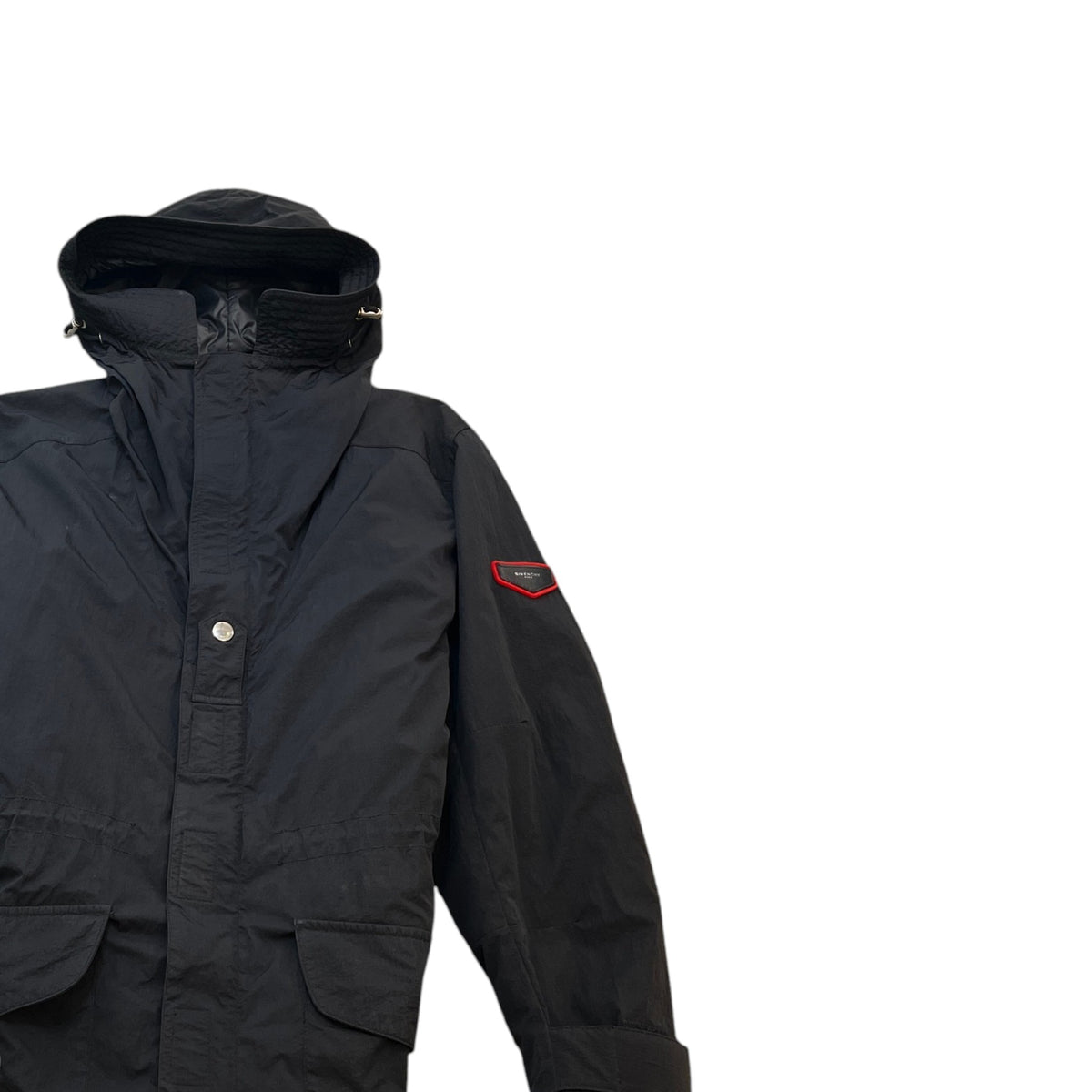 Men's Plague Logo Windbreaker Black Size L - Photo 3