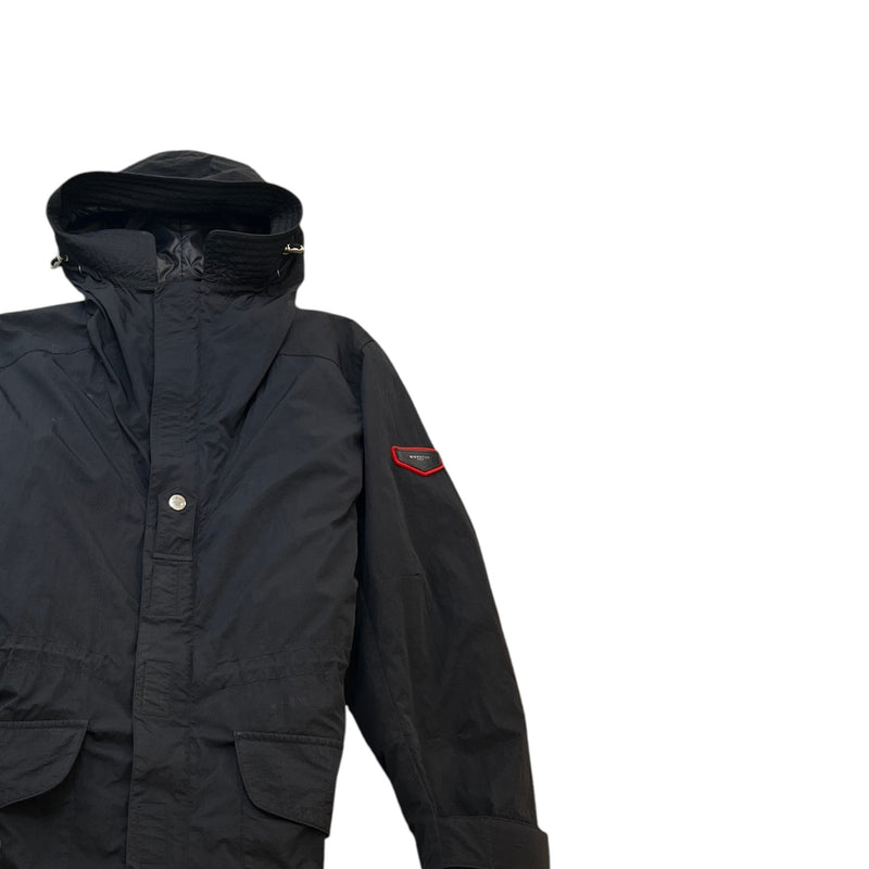 Men's Plague Logo Windbreaker Black Size L