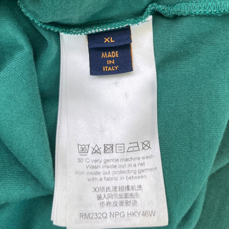 Men's Monogram Gradient T-Shirt Green Size XL