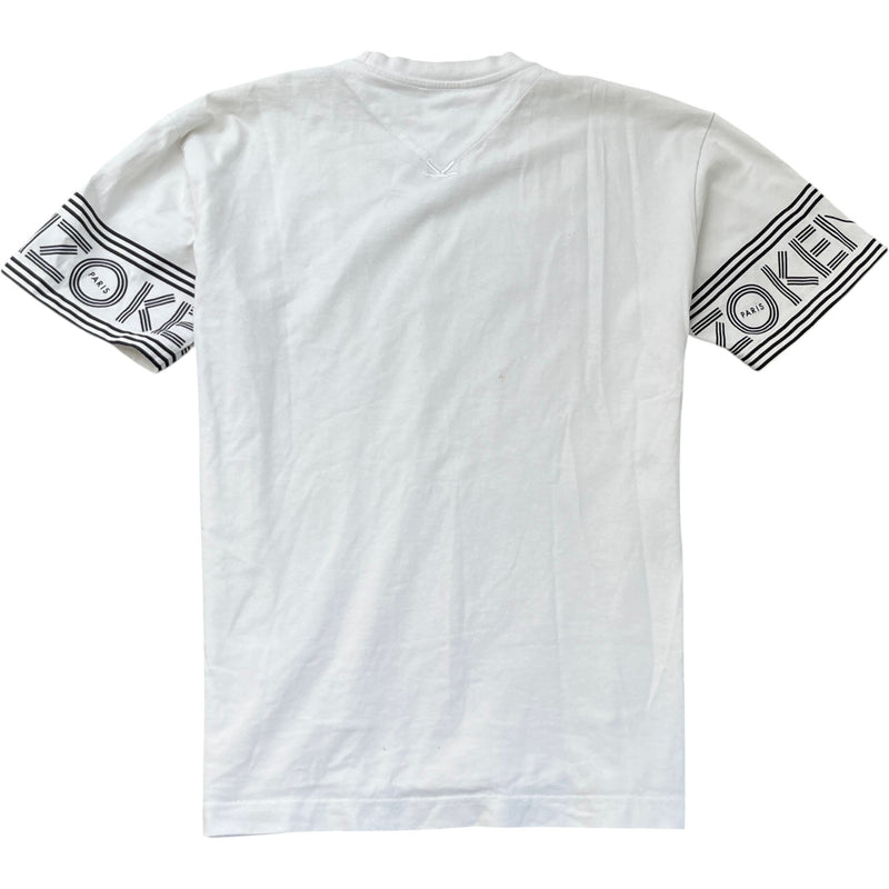 Men's Logo Print T-Shirt White Size M