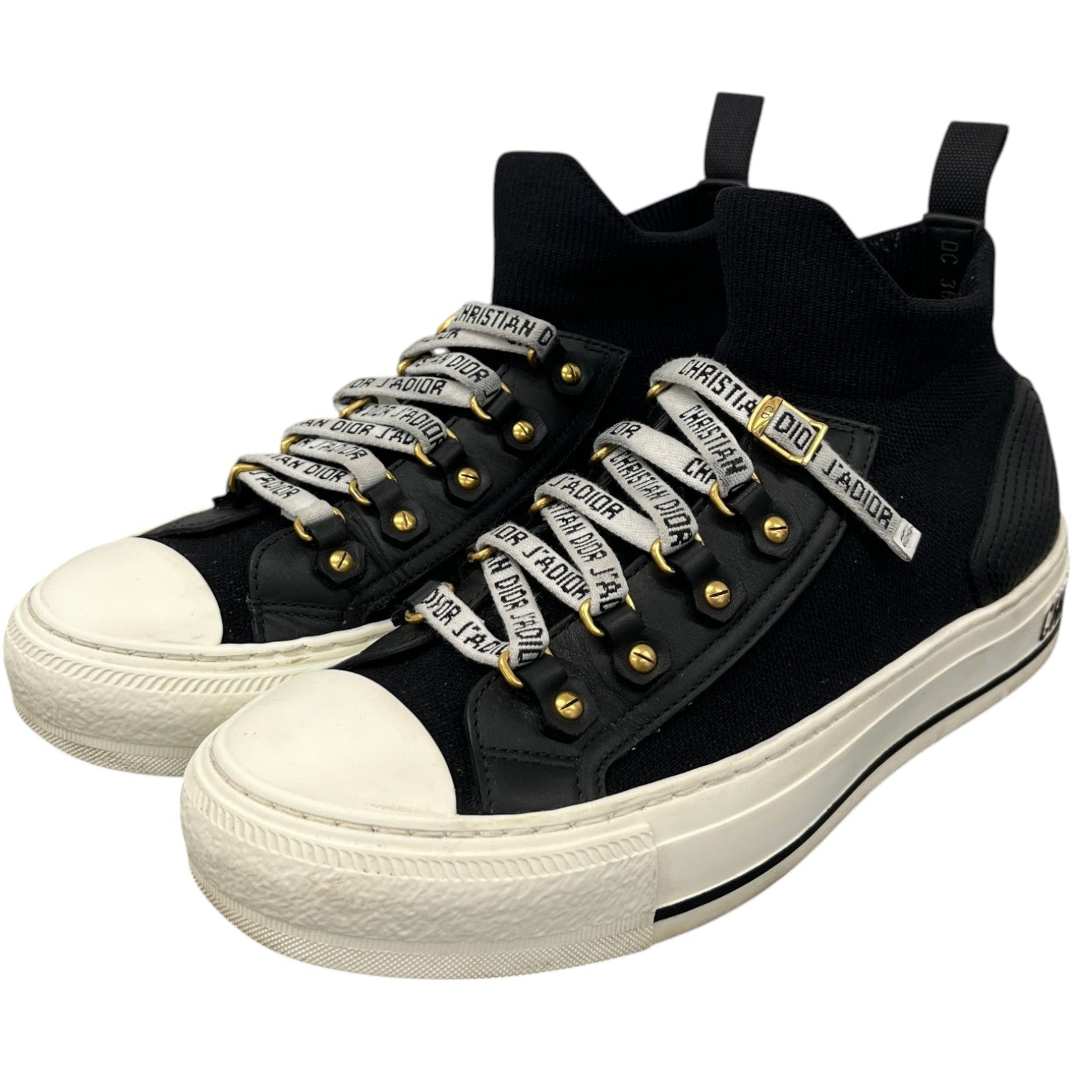 Women's Walk'N'Dior High Trainers Black Size EU 36 / UK 3 - Photo 8