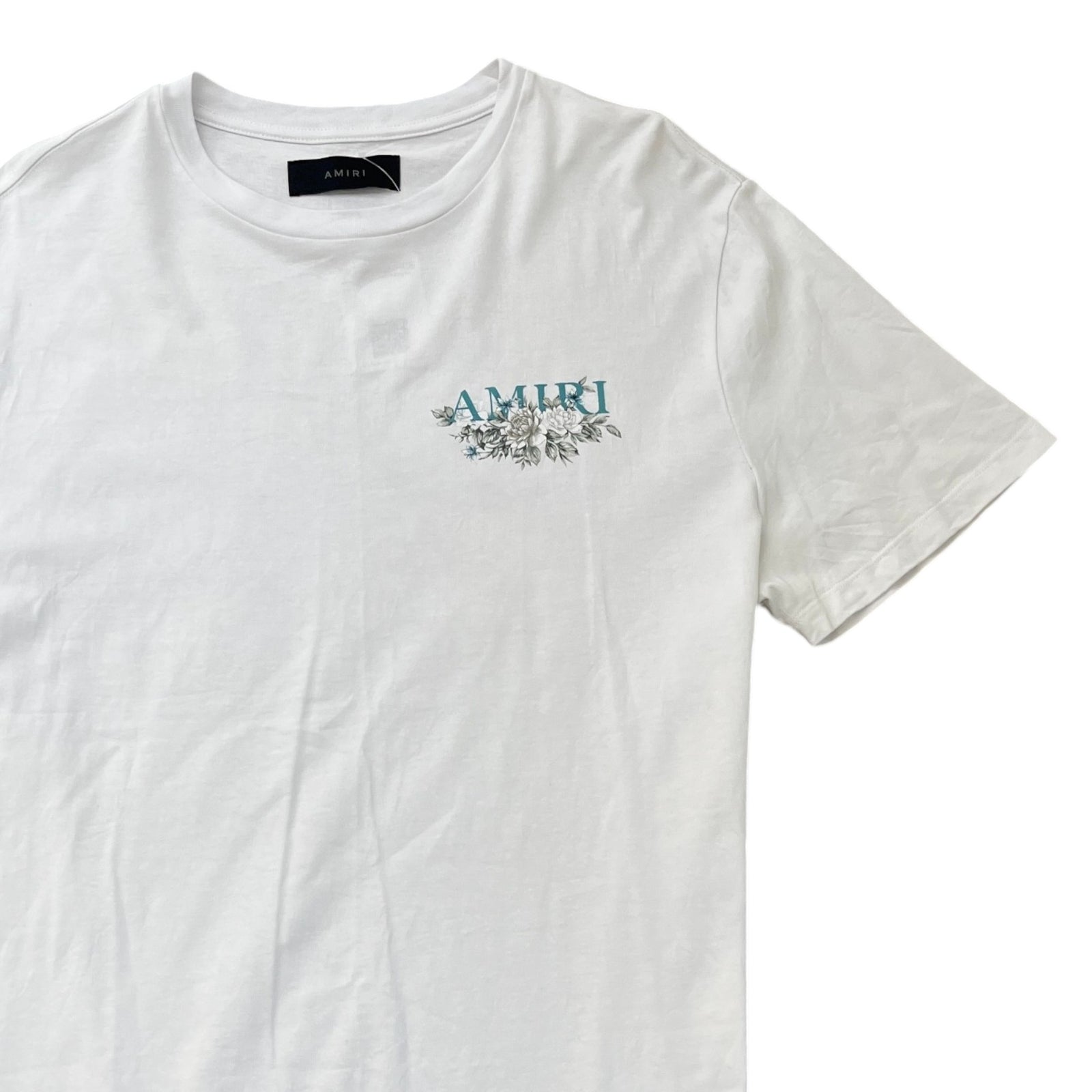 Men's Logo Print T-Shirt White Size XL - Photo 3