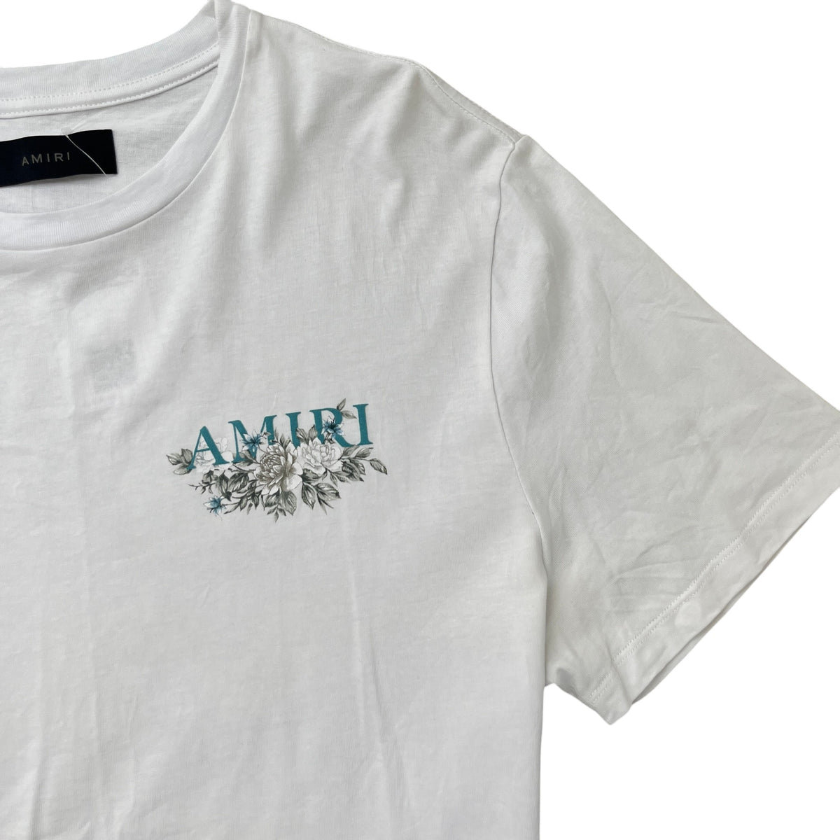 Men's Logo Print T-Shirt White Size XL - Photo 5
