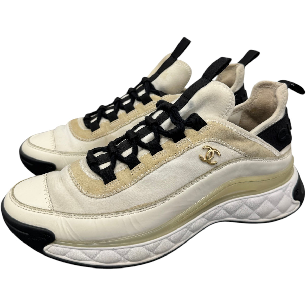 Women's CC Runner Low Trainers White Size UK 6.5 / EU 39.5 - Photo 7