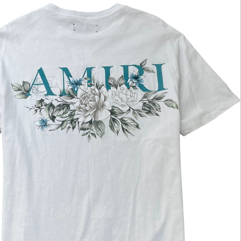 Men's Logo Print T-Shirt White Size XL