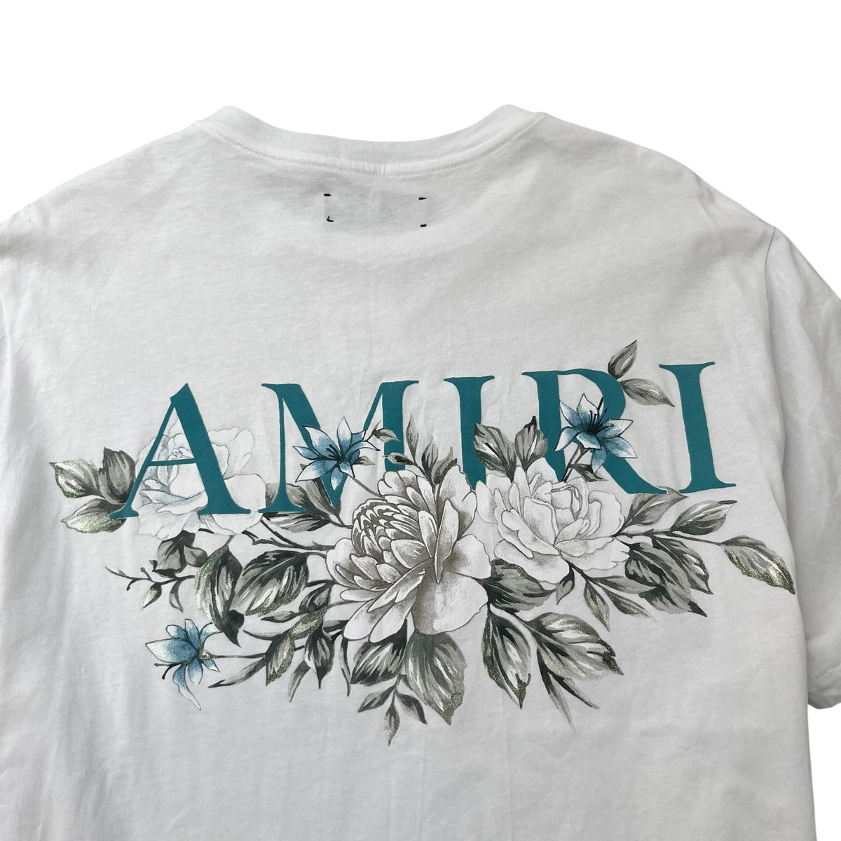 Men's Logo Print T-Shirt White Size XL - Photo 6