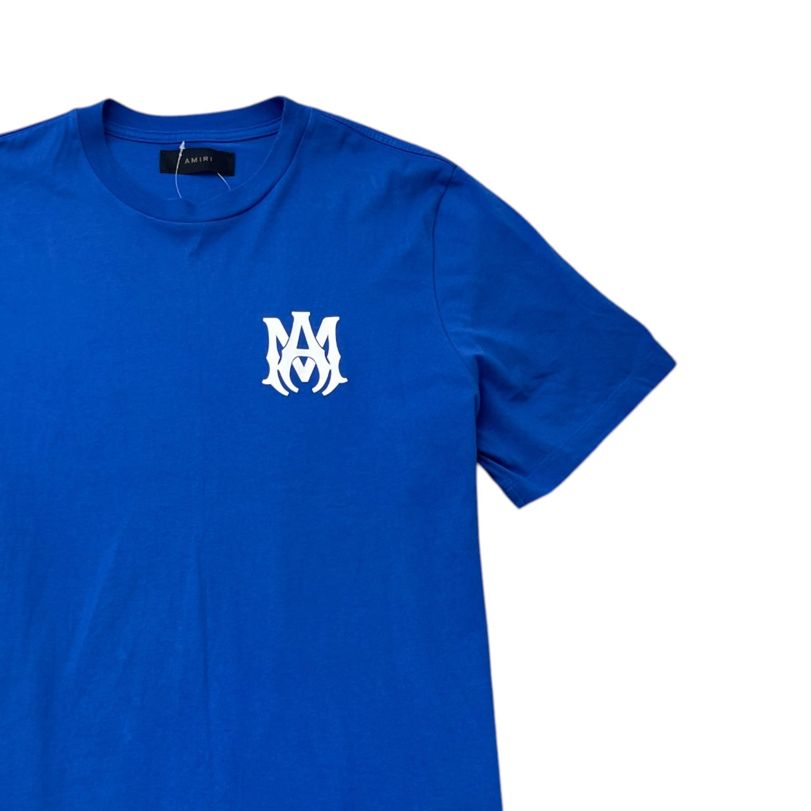 Men's Logo Print T-Shirt Blue Size XL - Photo 5