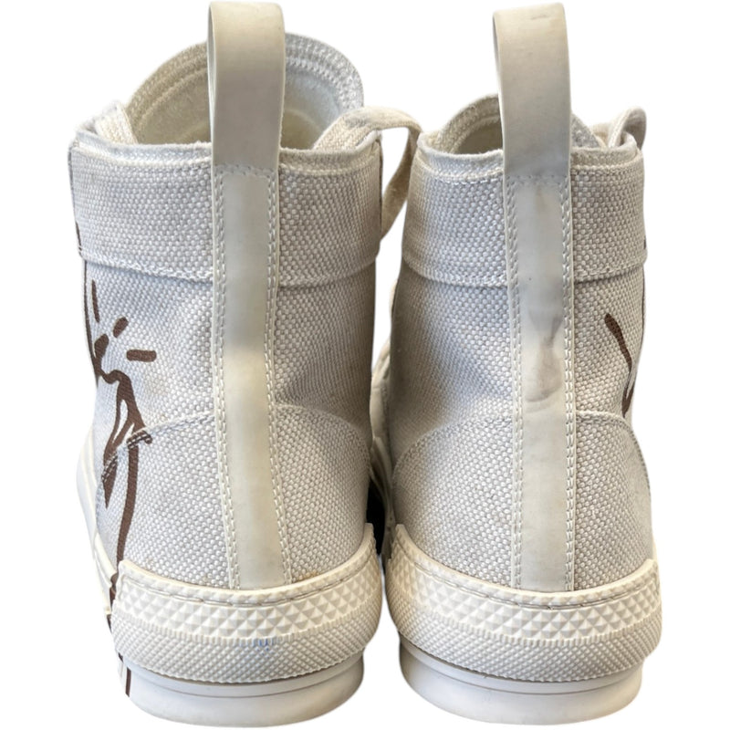 Men's B23 Cactus Jack High Trainers Beige Size EU 41.5 / UK 7.5