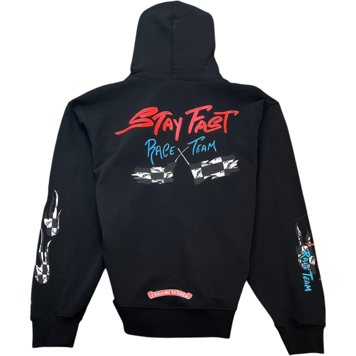 Men's Matty Boy Stay Fast Print Hoodie Black Size L - Photo 2