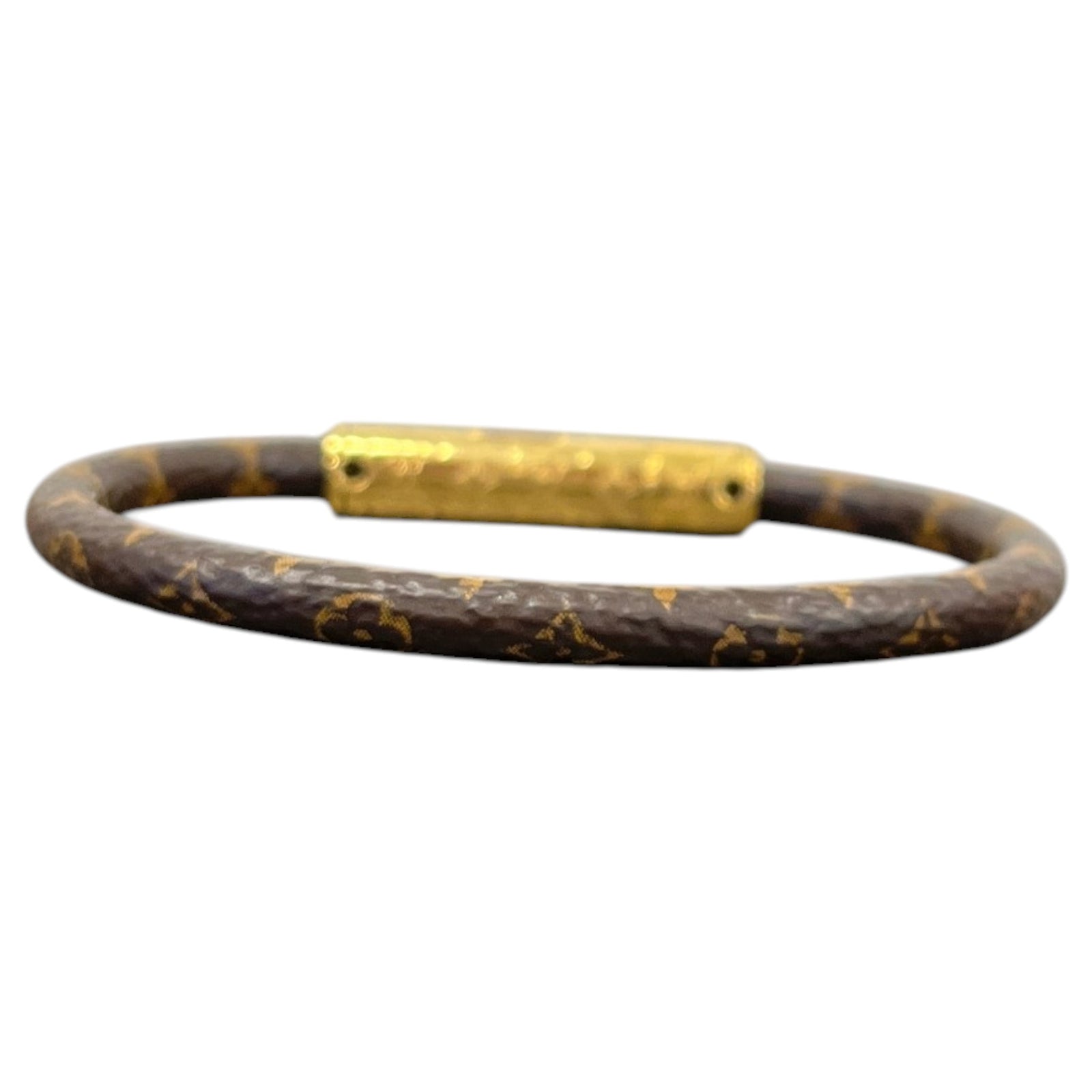 Women's Monogram Confidential Bracelet Brown - Photo 2