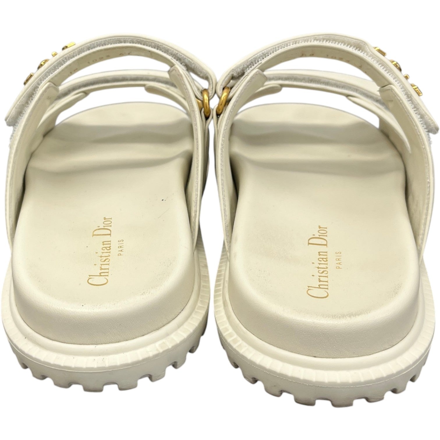 Women's DiorAct Sandals Cream Size UK 8 / EU 41 - Photo 6