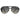 Men's Gunmetal Aviator Sunglasses Black