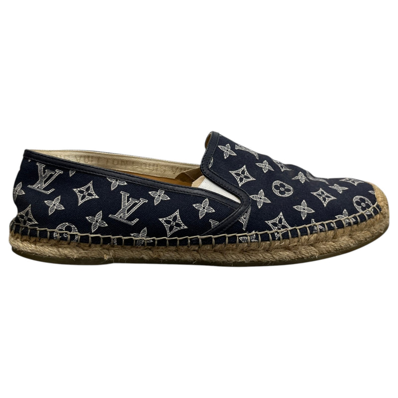 Men's Monogram Espadrilles Navy Size UK 8 / EU 42