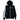 Men's Logo Hooded Track Jacket Black Size M