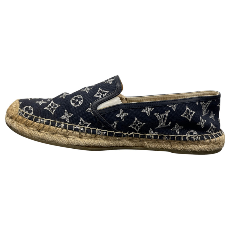 Men's Monogram Espadrilles Navy Size UK 8 / EU 42