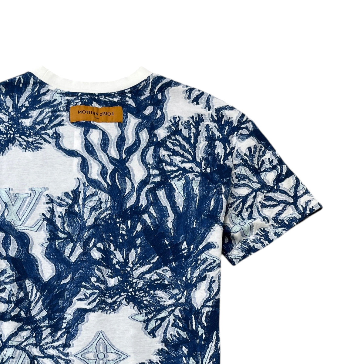 Men's Seaweed T-Shirt Blue Size M - Photo 4