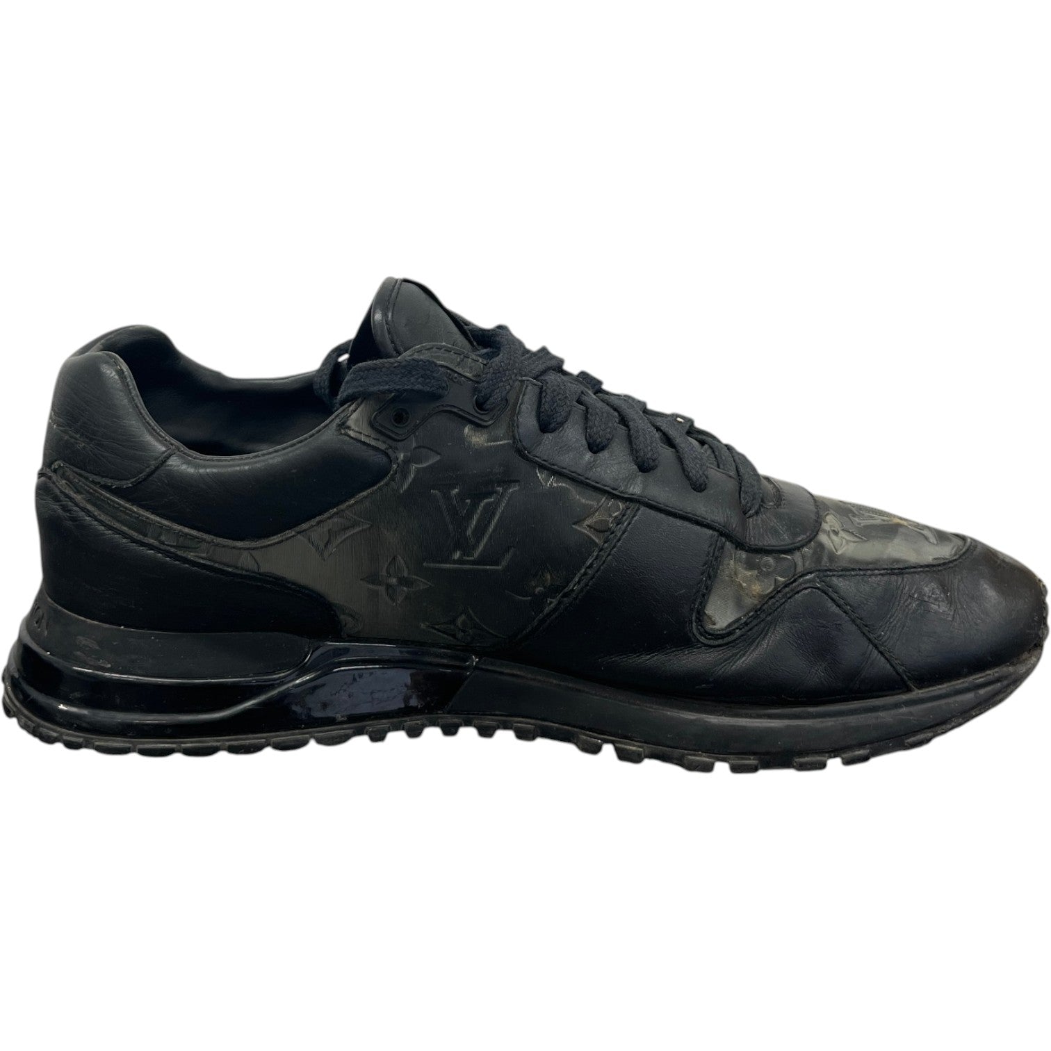 Men's Run Away Low Trainers Black Size UK 9 / EU 43 - Photo 4