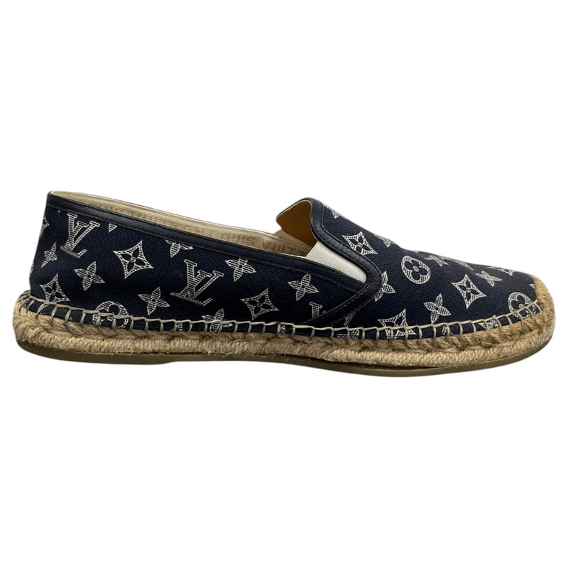 Men's Monogram Espadrilles Navy Size UK 8 / EU 42