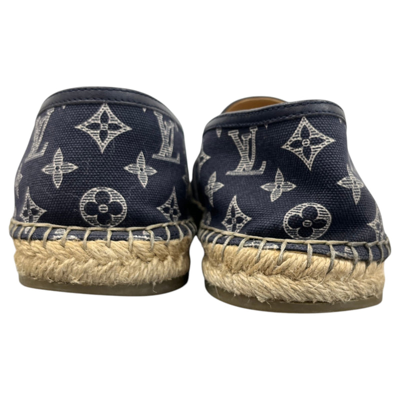 Men's Monogram Espadrilles Navy Size UK 8 / EU 42