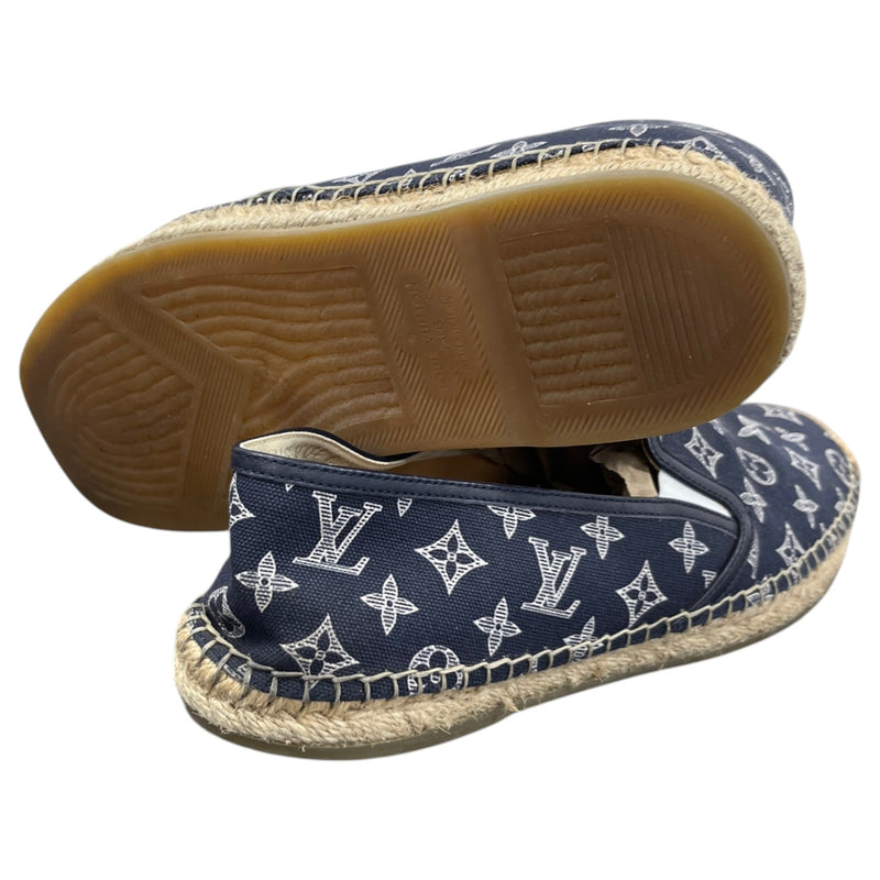 Men's Monogram Espadrilles Navy Size UK 8 / EU 42