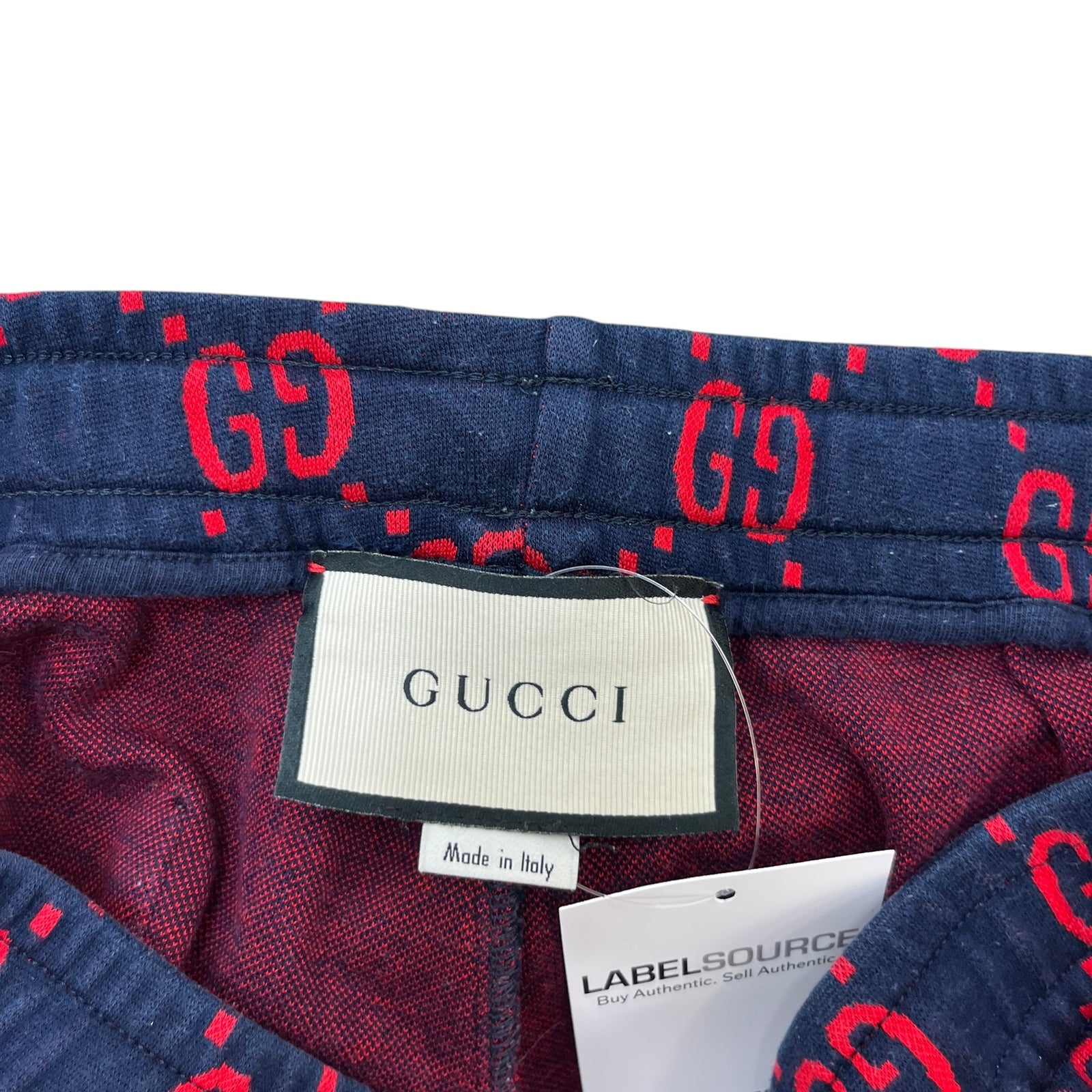 Men's Gg Supreme Shorts Navy Size S - Photo 6