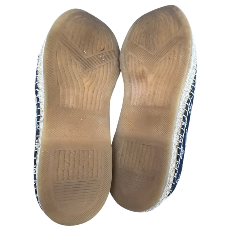 Men's Monogram Espadrilles Navy Size UK 8 / EU 42
