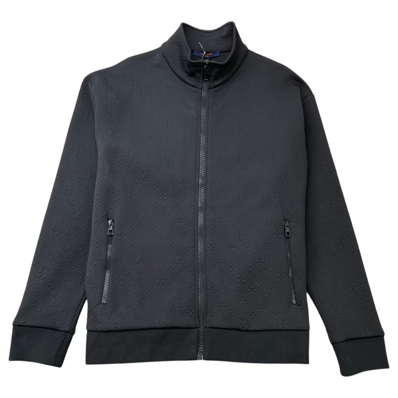 Men's Monogram Track Track Jacket Black Size L