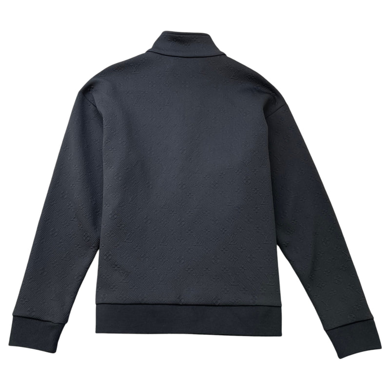 Men's Monogram Track Track Jacket Black Size L