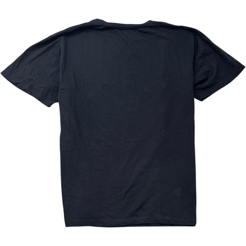 Men's Logo Print T-Shirt Black Size XL