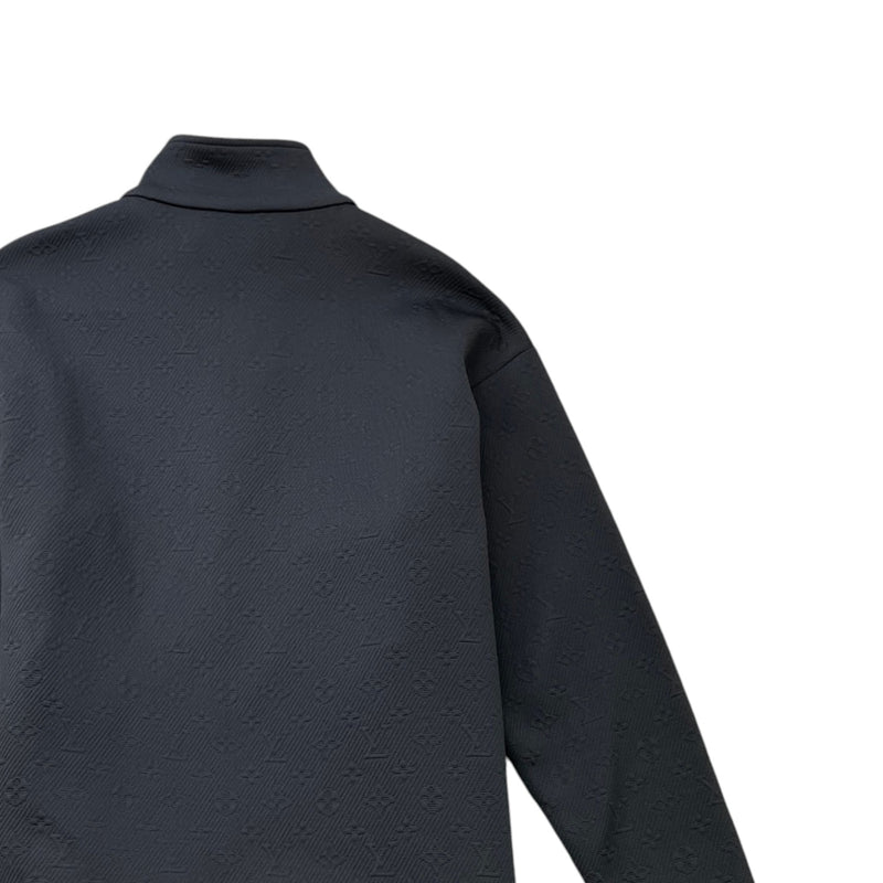Men's Monogram Track Track Jacket Black Size L