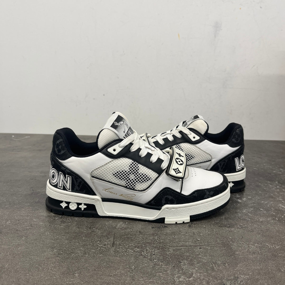 Men's LV Low Trainers Black Size UK 5 / EU 39 - Photo 10