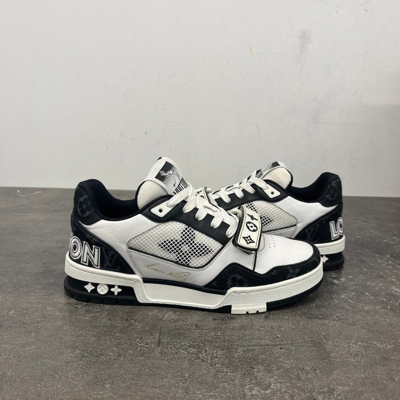 Men's LV Low Trainers Black Size UK 5 / EU 39