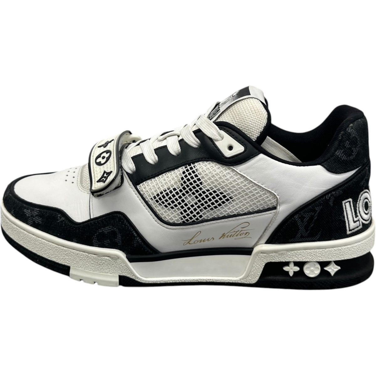 Men's LV Low Trainers Black Size UK 5 / EU 39 - Photo 4