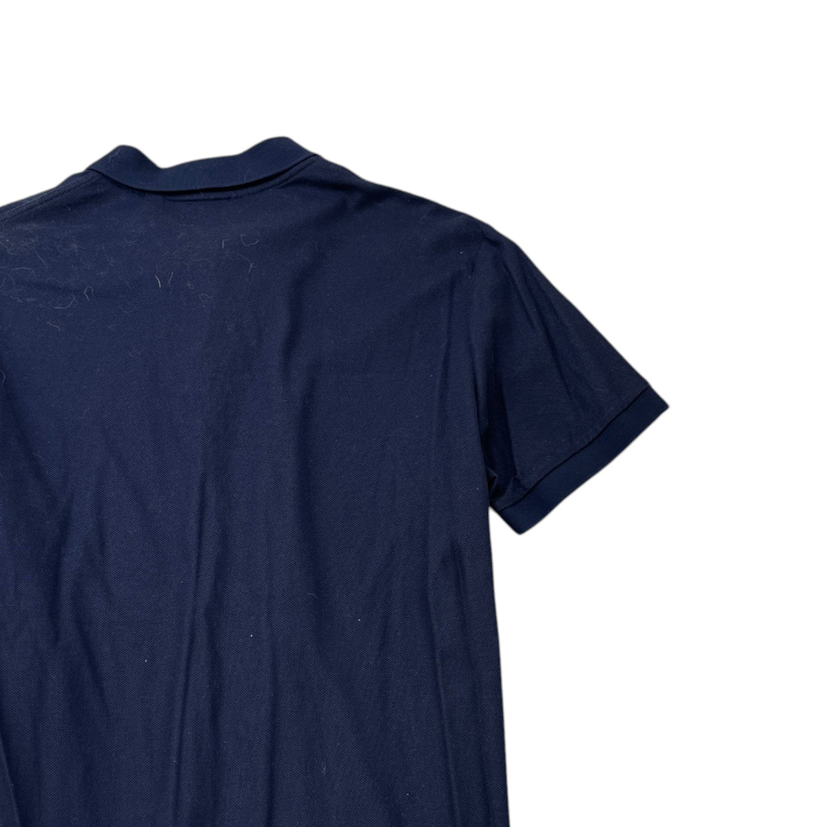 Men's Embroidered Logo Polo Shirt Navy Size XL - Photo 4