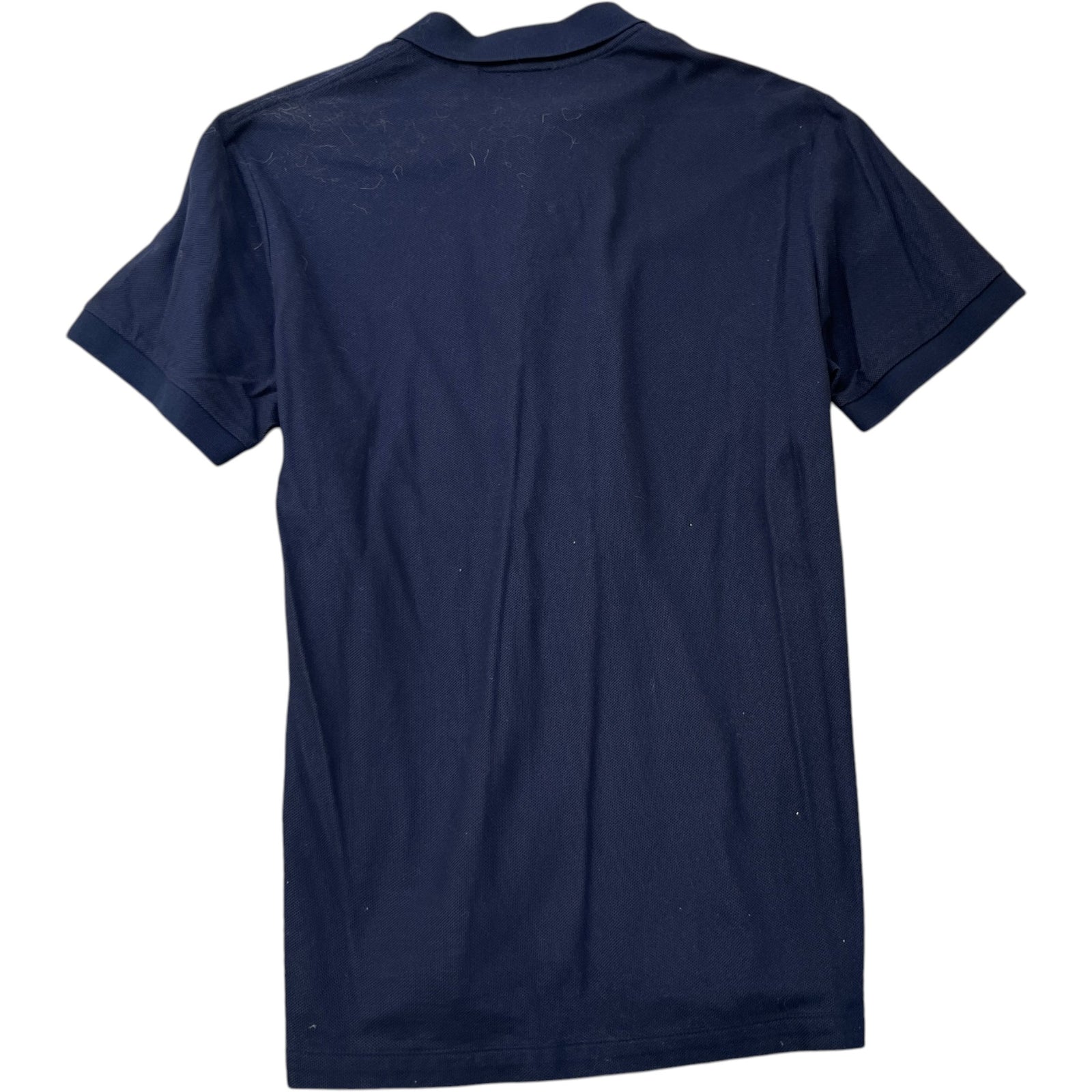 Men's Embroidered Logo Polo Shirt Navy Size XL - Photo 2