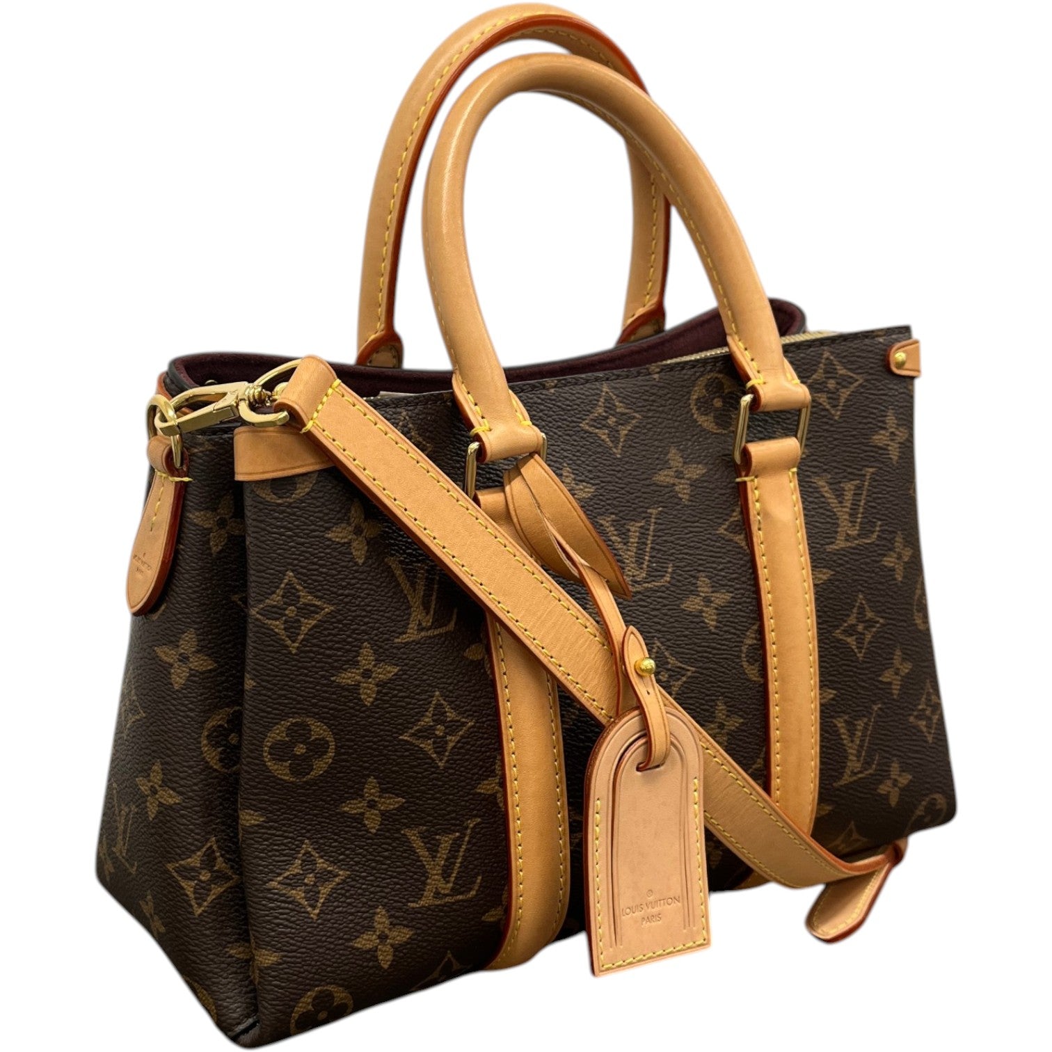 Women's Monogram Soufflot Bb Handbag Brown - Photo 3
