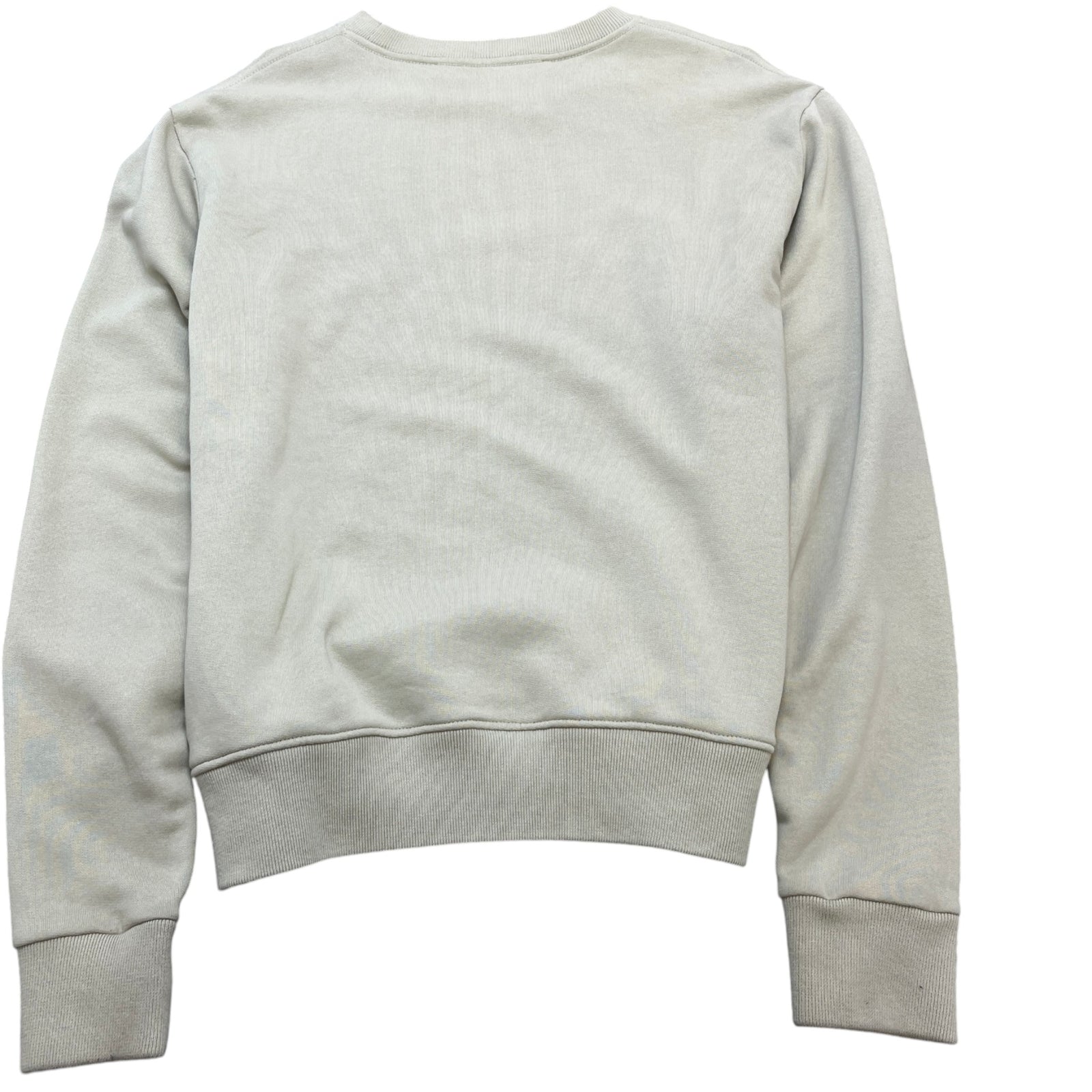 Men's Logo Print Sweatshirt Beige Size M - Photo 2